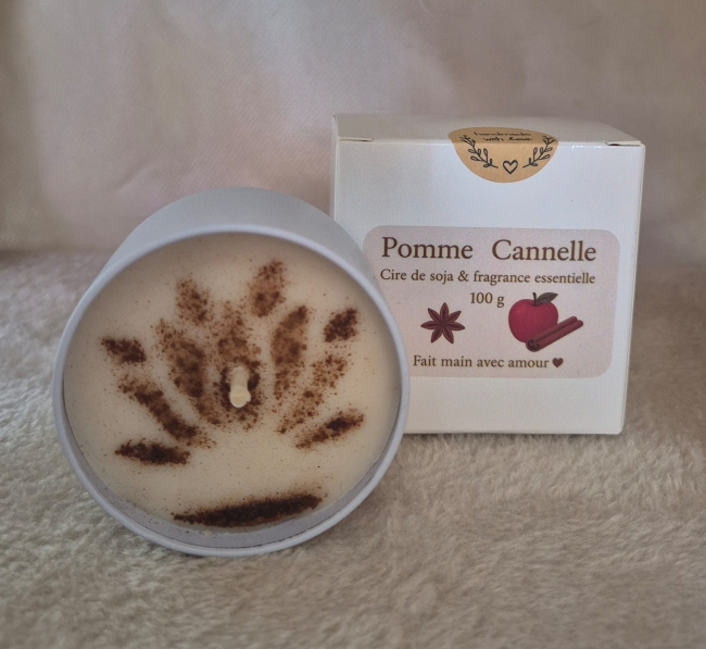 Bougie Parfumée Pomme & Cannelle